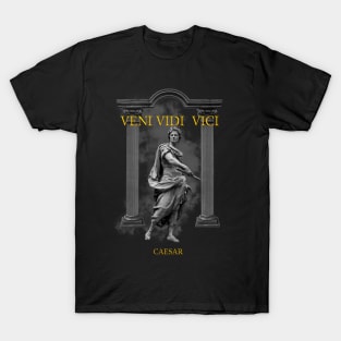 VENI VIDI VICI CAESAR ROMAN ART EXCLUSIVE DESIGN T-Shirt